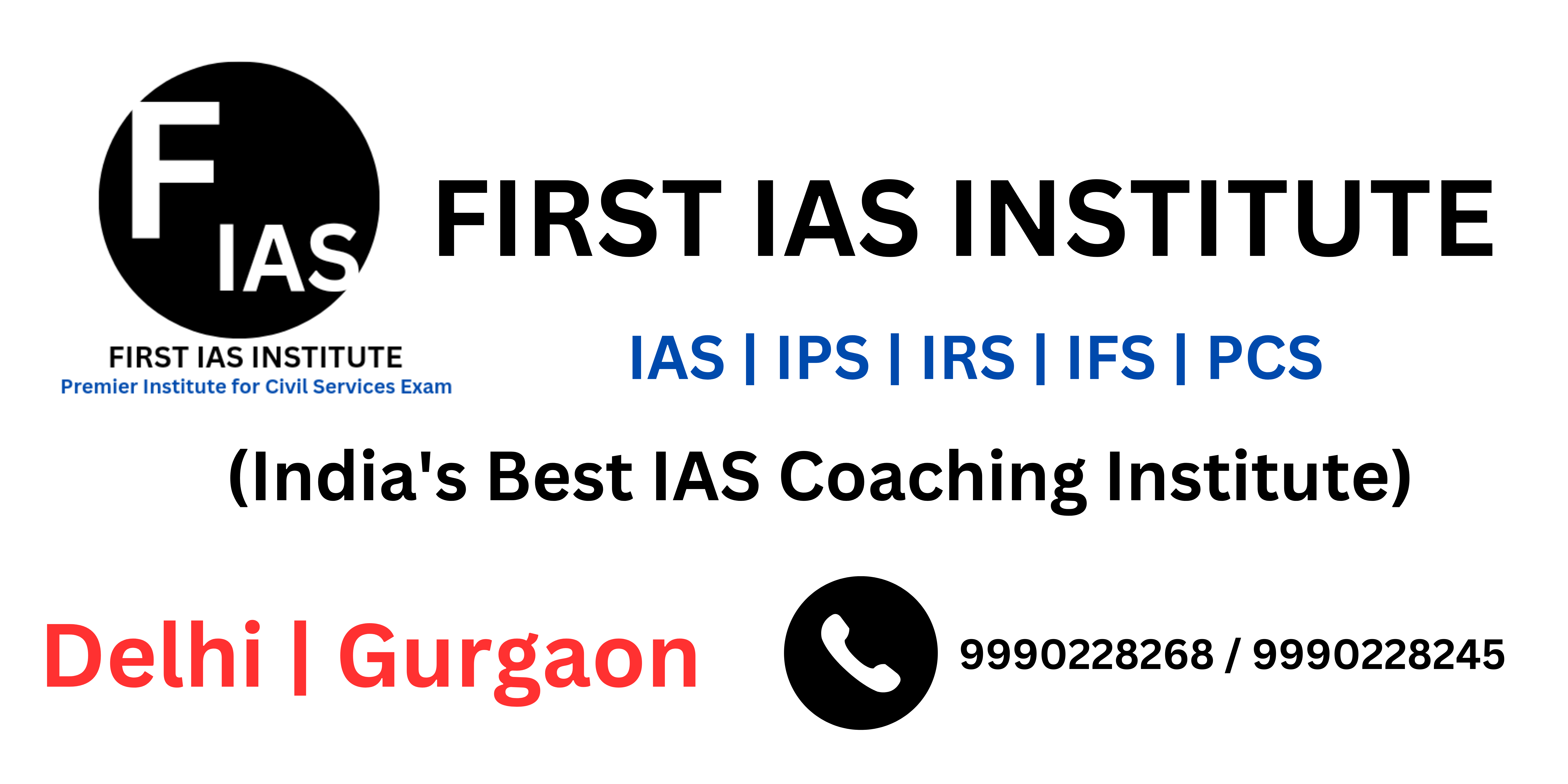 FIRST IAS INSTITUTE